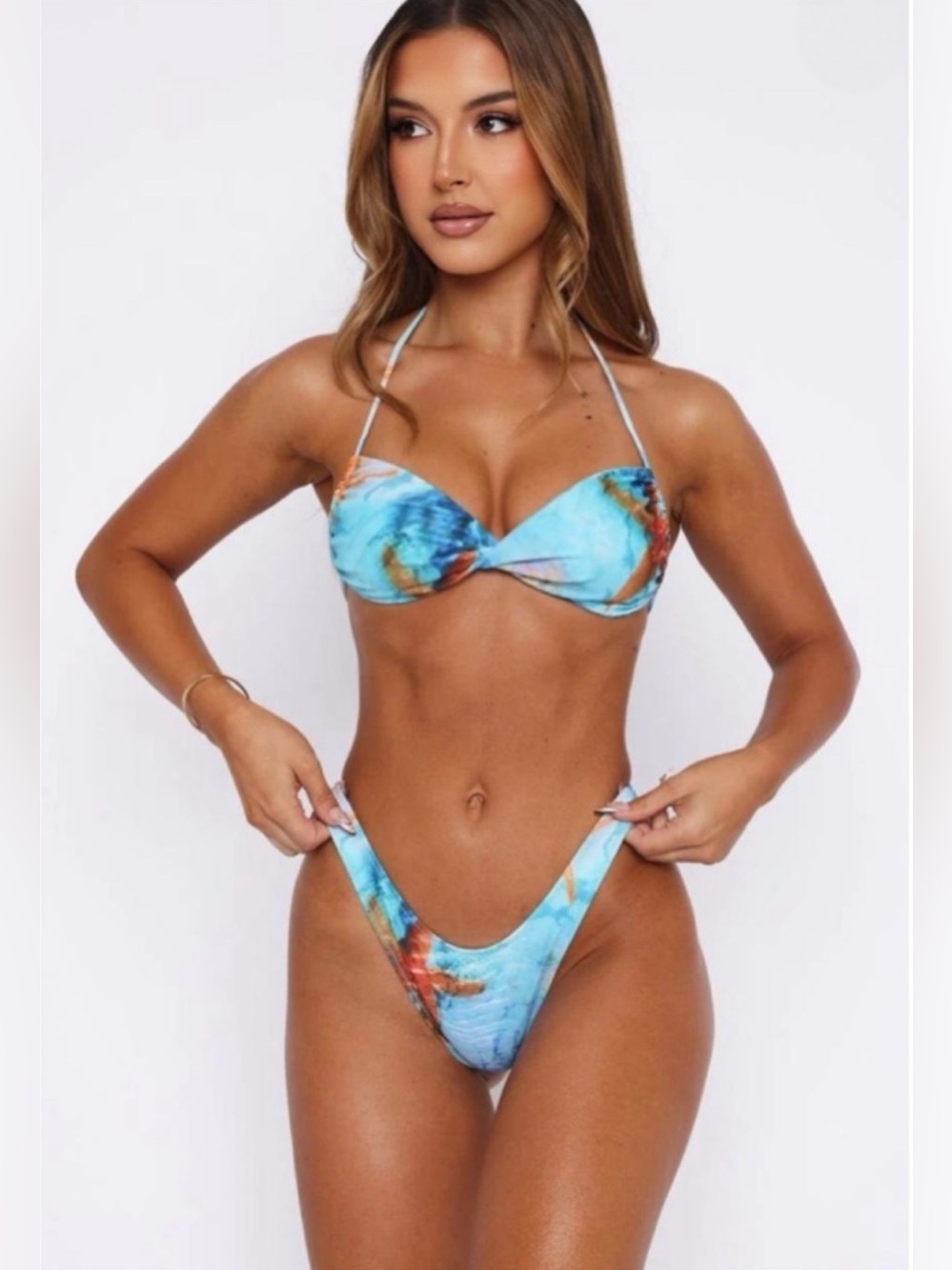 White Fox Boutique Coastal Horizons bikini